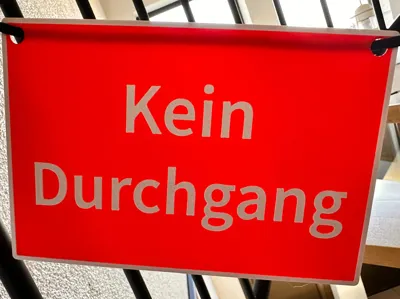 No Entry Sign