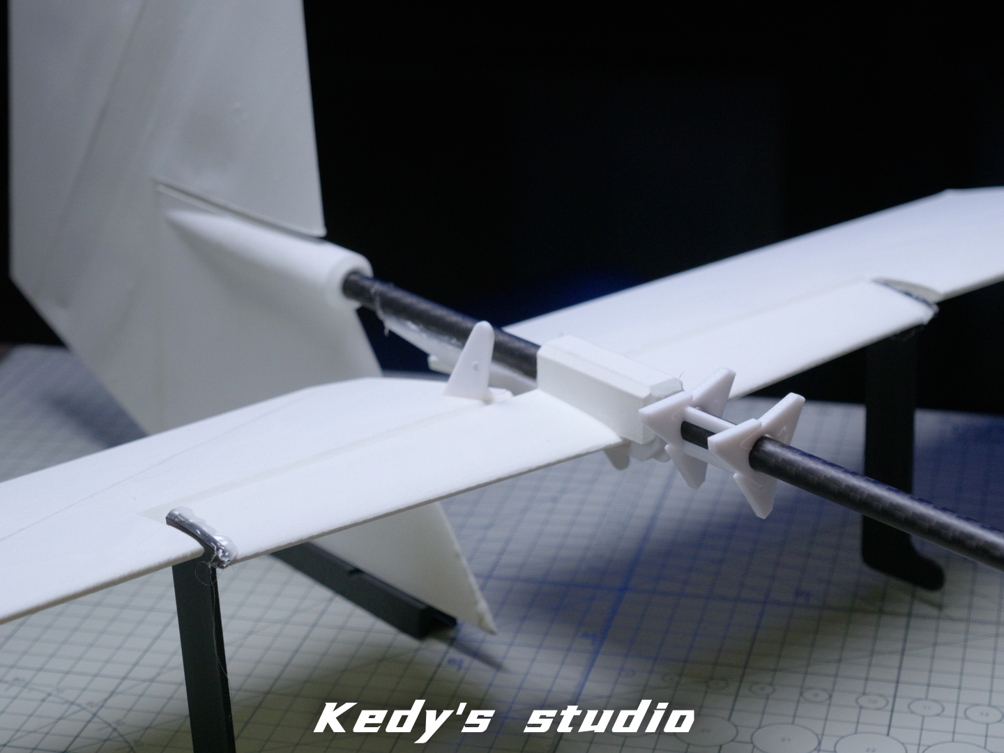 Kite-can-fly 3DPRINT RCmodel on kite