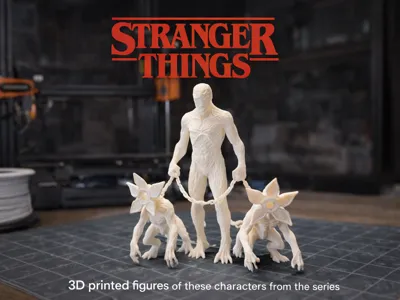 Vecna with Chained Demogorgons