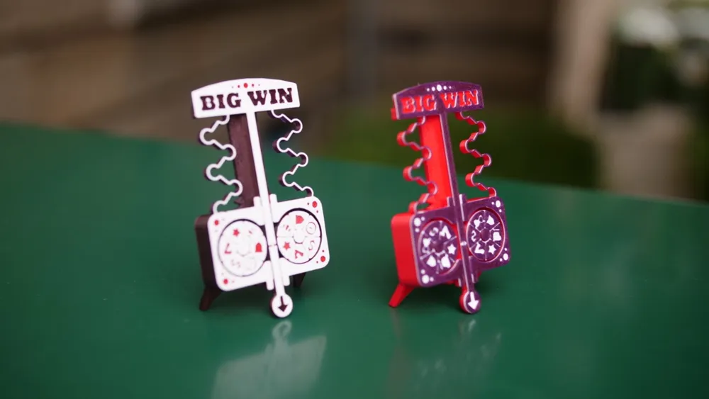 Working Slot Machine (Print-In-Place) by Makkuro - MakerWorld