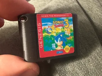 Sega Genesis Game Cartridge Keychain