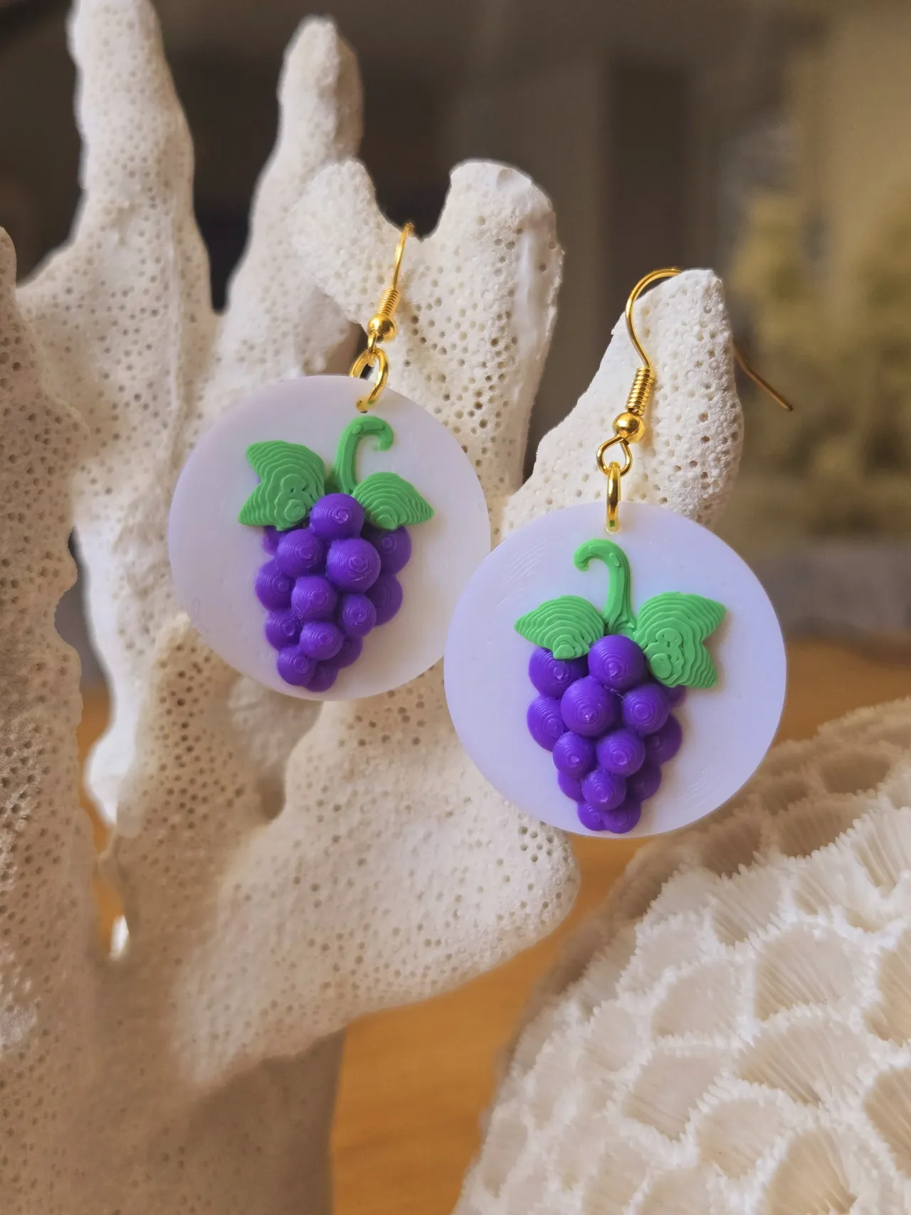 Boucles d'oreilles “Raisins” view 4