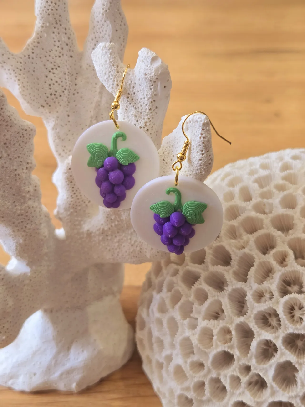 Boucles d'oreilles “Raisins” view 2