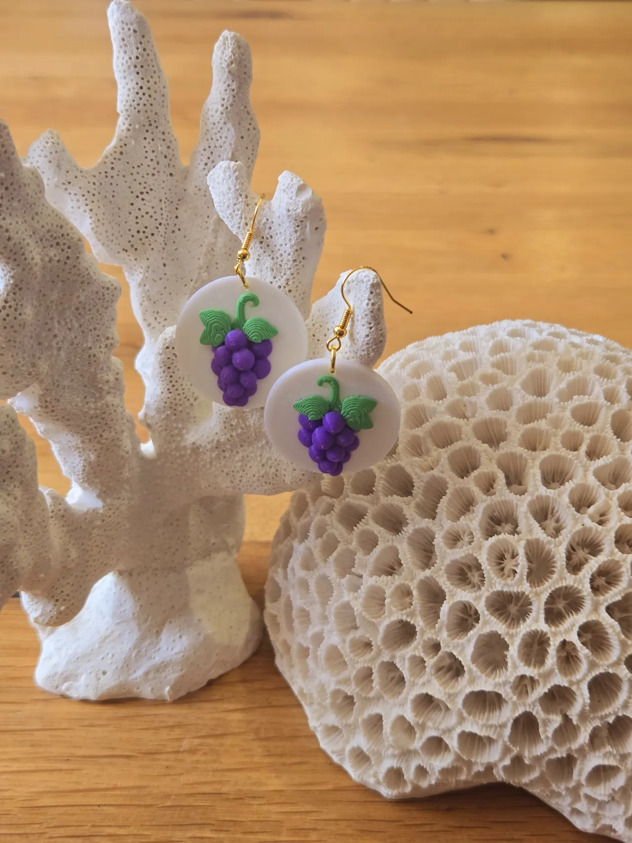 Boucles d'oreilles “Raisins” view 3