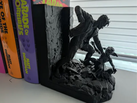 Estante o repisa: DCC - Carl Bookend — referencia de MakerWorld