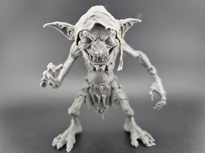 Detailed Goblin Painter's Busts (2 Versions) (AI)