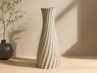Vase spirale moderne, design minimaliste — photo 1
