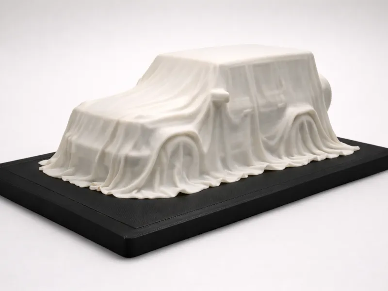 Mercedes‑Benz G63 AMG coperta da telo