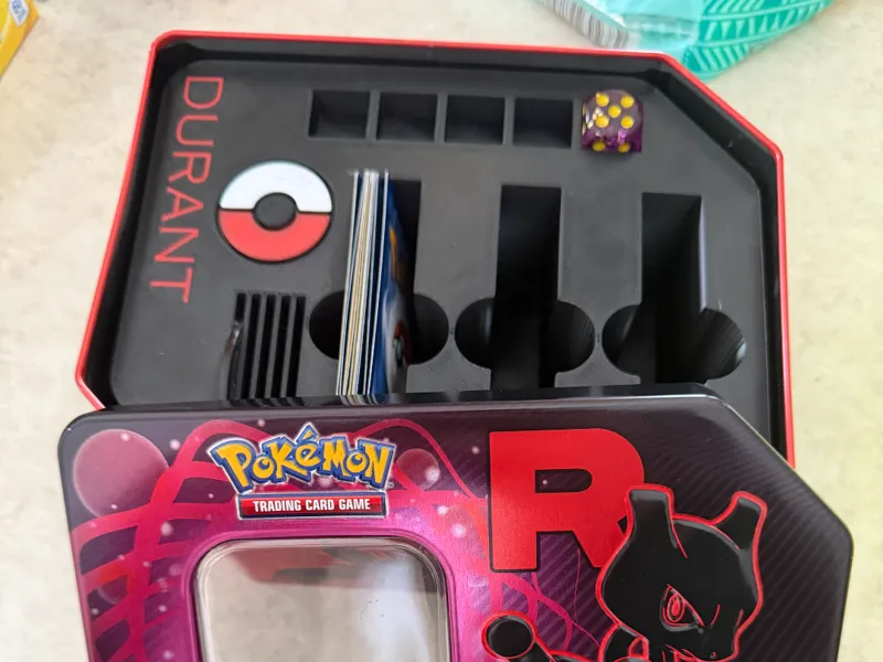 Pokemon Tin Insert