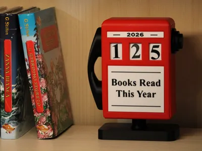 Vintage Phone Book Counter
