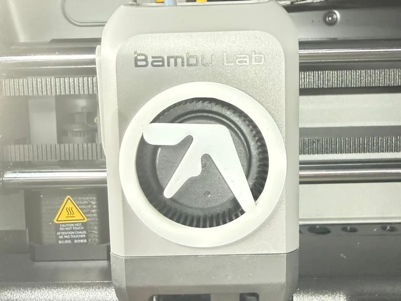 Aphex Twin Extruder Fan Cover for P2S