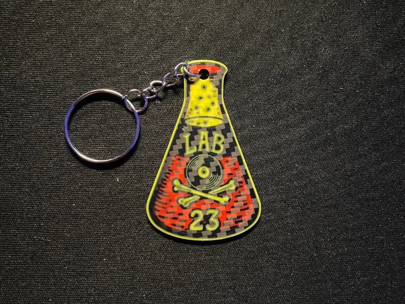 lab23 keychain