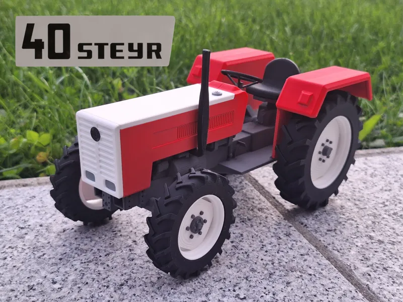 Traktor Steyr Plus 40 - Allrad - Maßstab 1:16