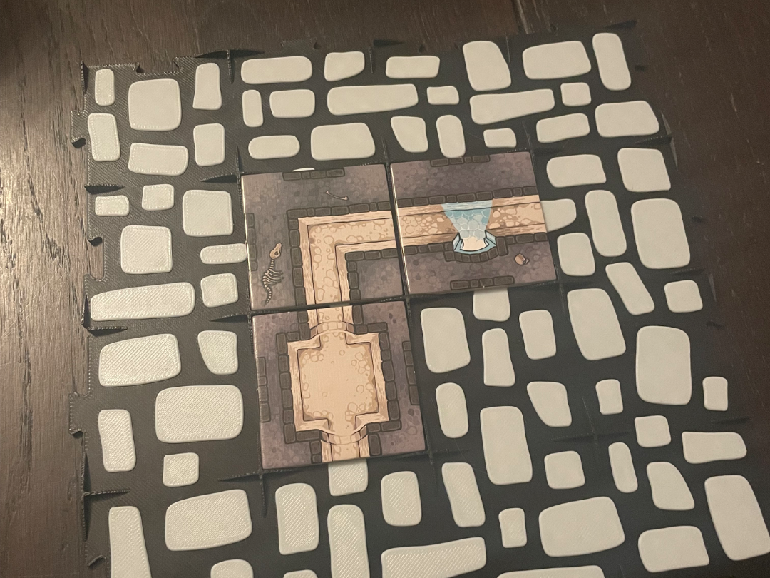 KARAK / Carcassonne - 4x4 grid tiles w/ stone path