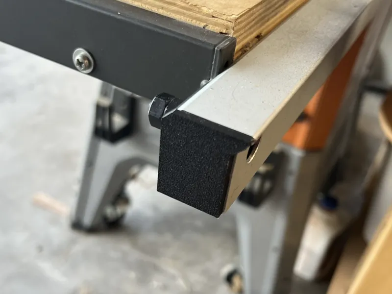 Rigid Tablesaw R4512 Rear Fence Endcaps