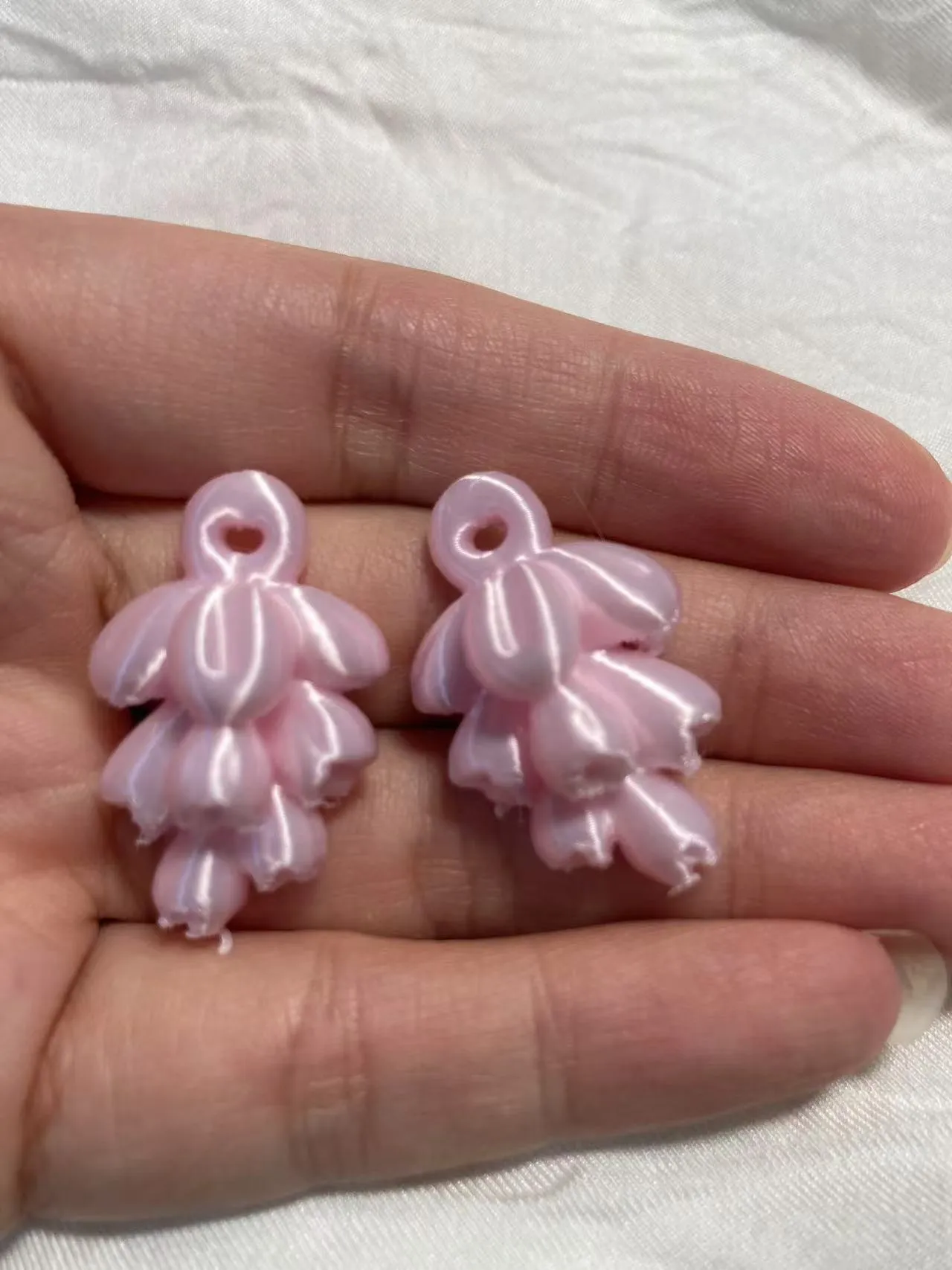立体串串小花耳环 view 2