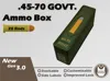 Gen 3 - 45-70 GOVT - 20 Rounds