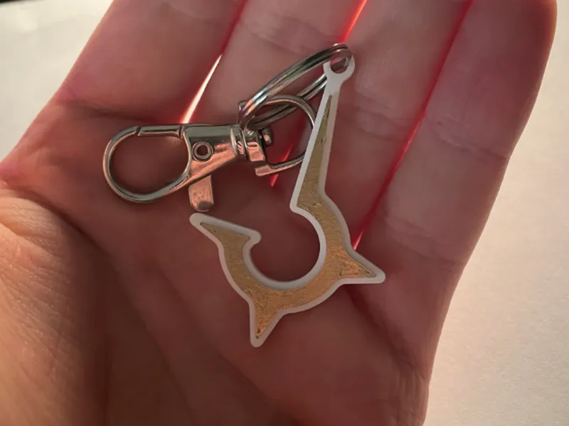 House Harkonnen emblem keychain
