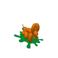 Chien ballon qui fait caca — photo 7