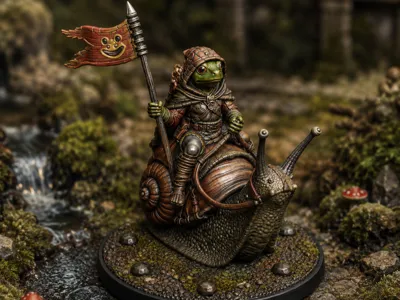Frogman Snail Rider