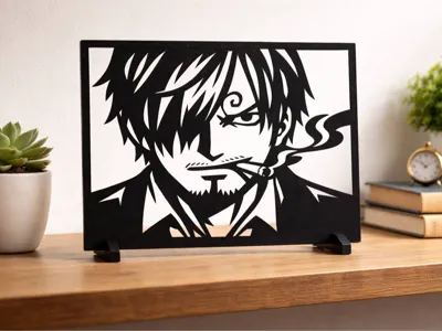 silhouette sanji one piece NO AMS