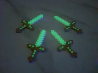 Minecraft Tools Keychain