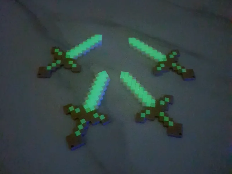 Minecraft Tools Keychain