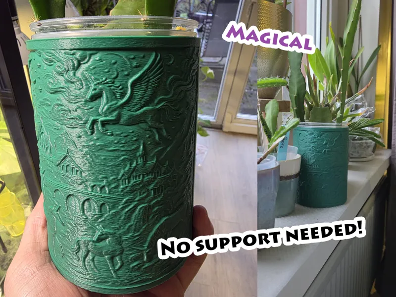 Magical horse cup