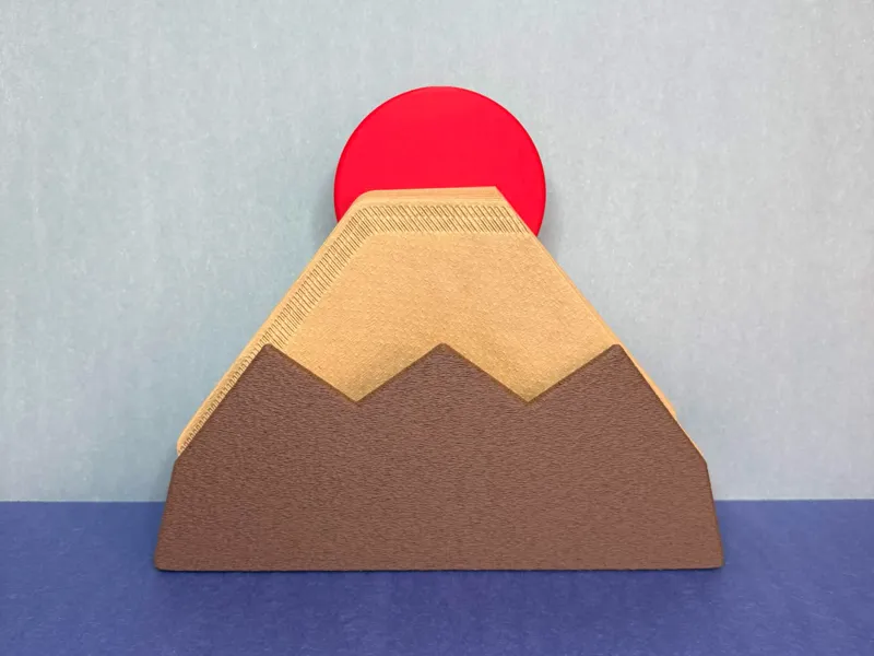Mt. Fuji Coffee Filter Holder