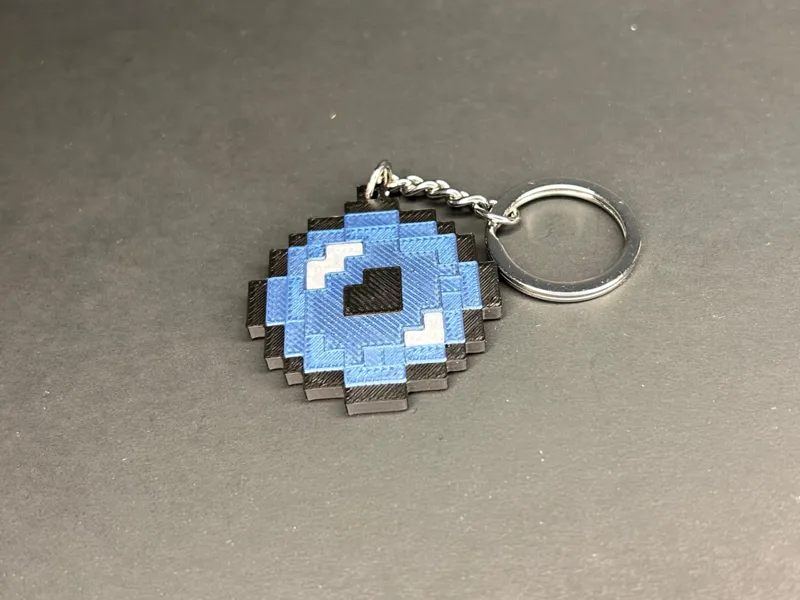 Ender Pearl Keychain - Minecraft 036
