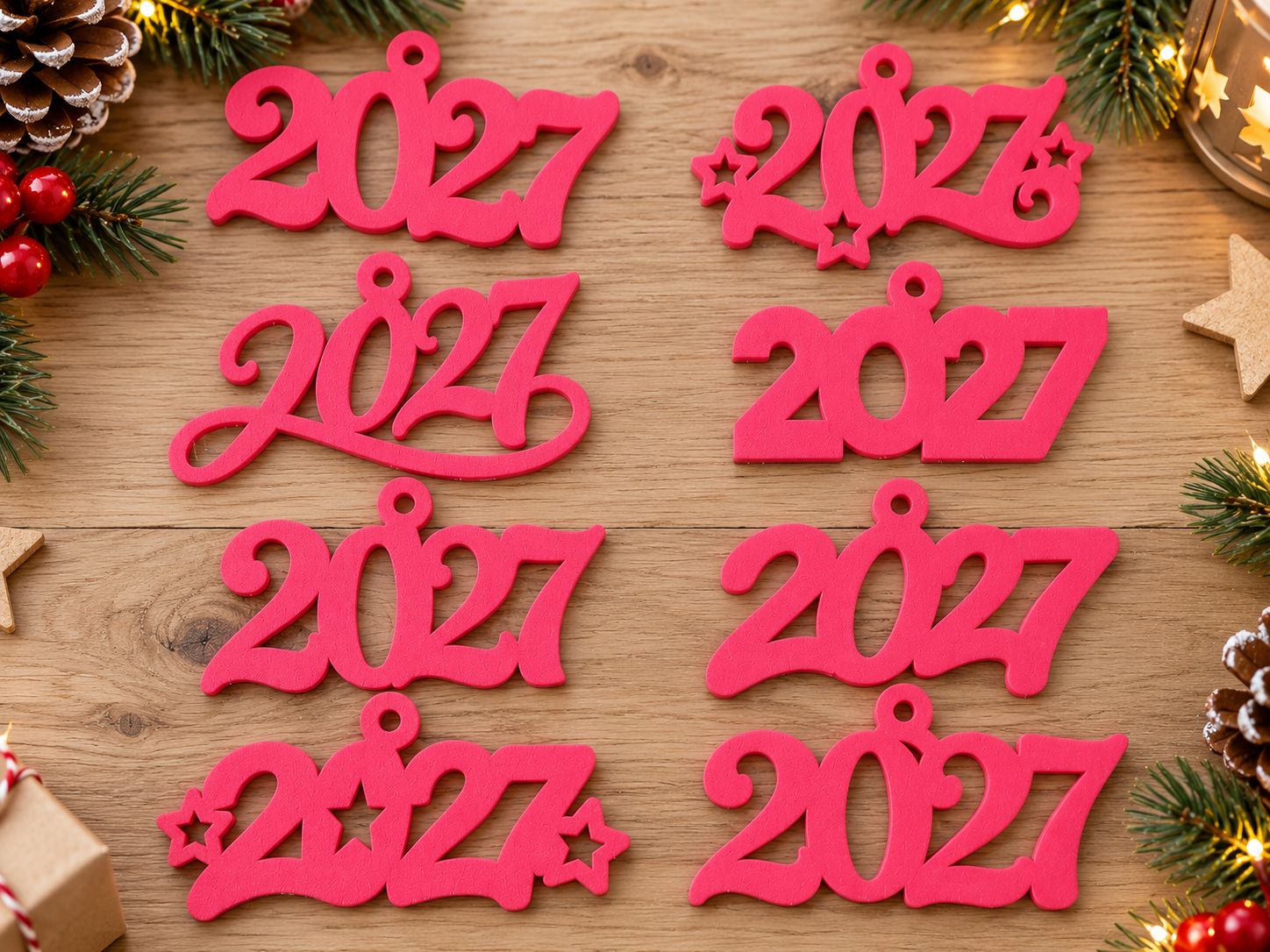 2027 Christmas & New Year's Eve Decorations - 1