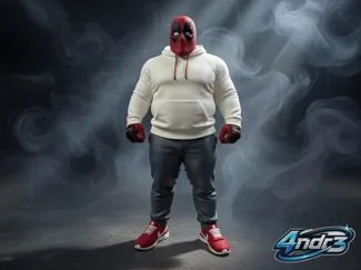 Strong Fat Deadpool Multicolor