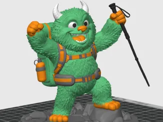 Trail Buddy – The Over-Excited Hiking Yeti | AMS