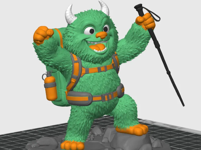 Trail Buddy – The Over-Excited Hiking Yeti | AMS