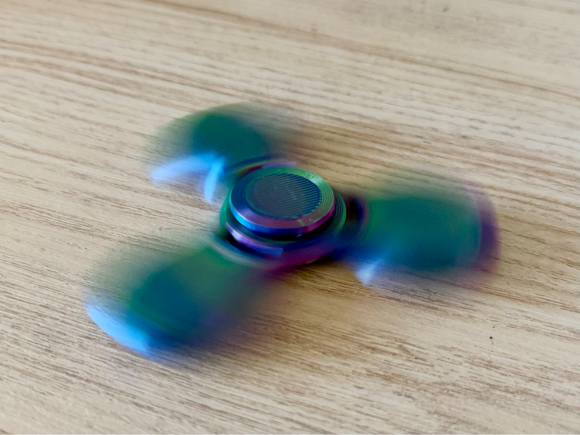 Fidget Spinner-Fully 3D Printed-11 Second Spin - 1