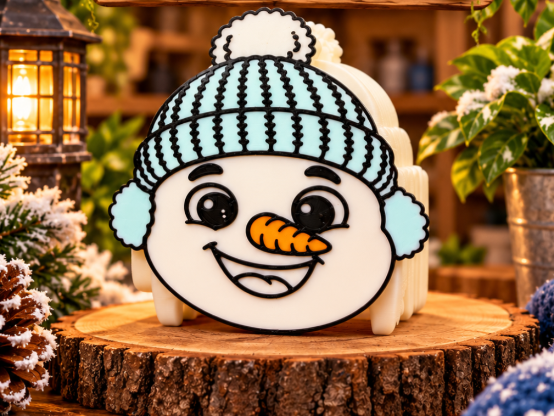 Snowman Pocketbac Holder - 1