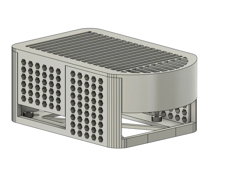 RPI5 M.2 HAT+ NVMe 2280 SSD Case