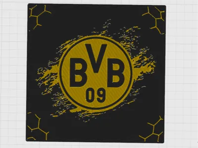 BVB 09 Light Sign