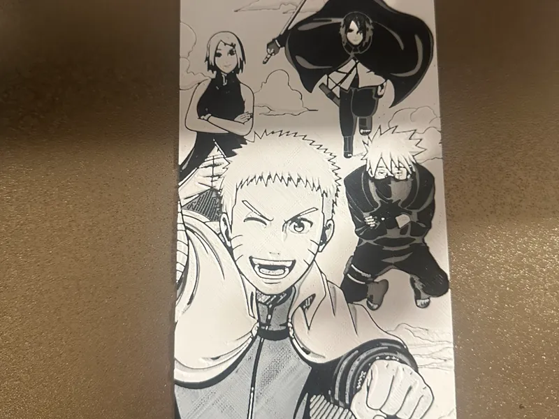 Equipe 7 Naruto hueforge