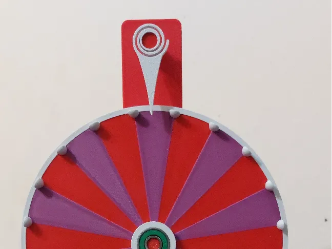 Spinner/prize wheel