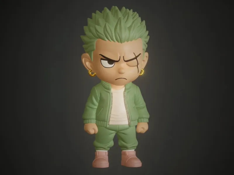 Zoro chibi badass