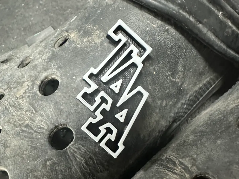 The Amity Affliction Logo Croc Charm