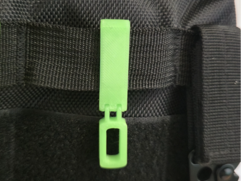 Hinged Backpack Strap Hook/Mount
