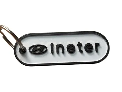 Hyundai Inster Keychains