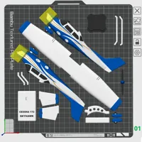 Kit No Frame (4 Color, Blank Livery)