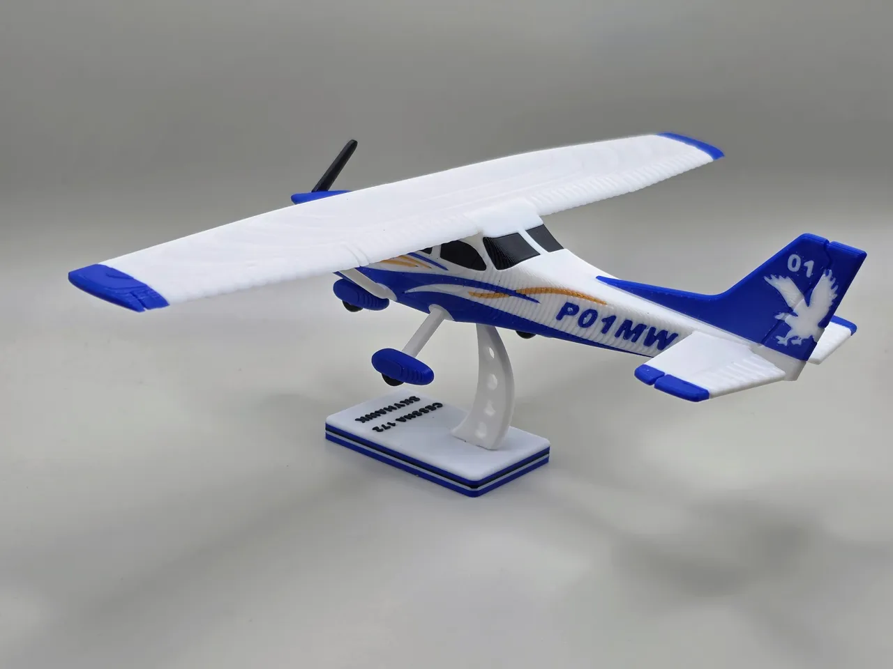 Cessna 172 Skyhawk Plane Kit Card view 4