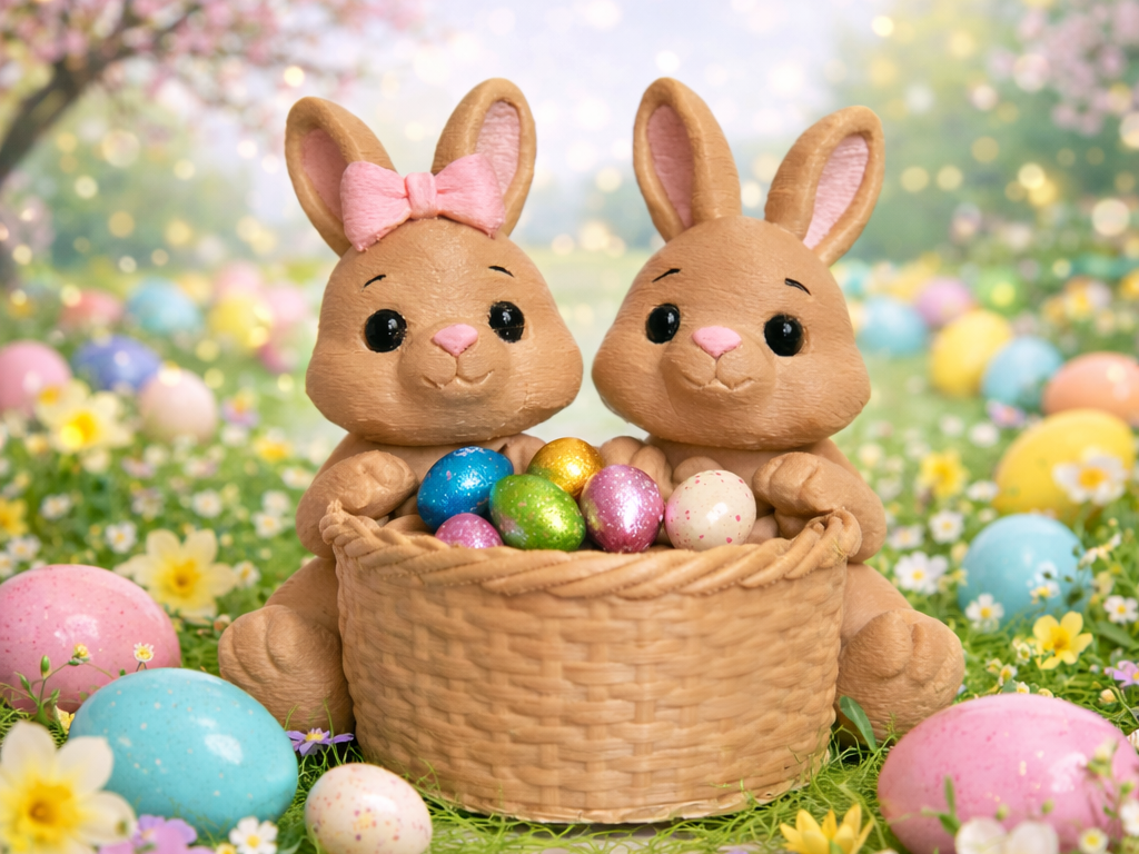 Hazel & Hopper Snack Bowl – Cozy Animal Collection