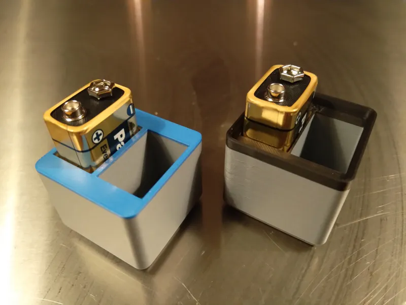 Gridfinity 9V battery holder