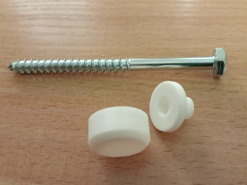 Toilet Seat Fixing Bolt Cap & Sleeve Kit