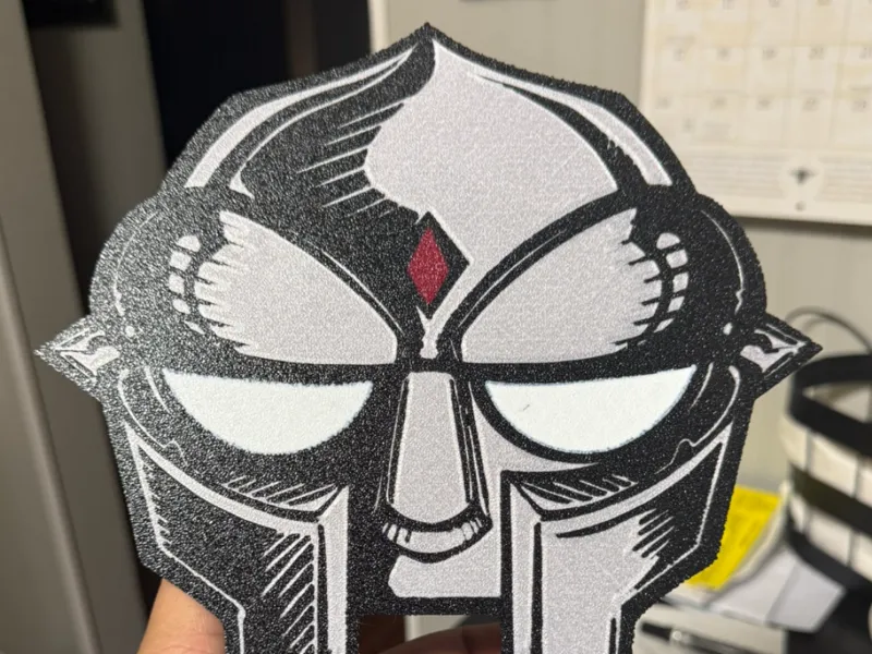 MFDOOM Inspired Wall Plaque